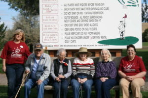 weiser the cottages assisted living group photo giveback program