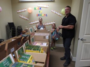 the cottages Assisted Living and Memory Care Give Back - Back to School