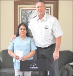 The Cottages Assisted Living and Memory Care employee 3 year anniversary
