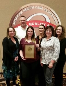 the cottages assisted living and memory care ncal ahca bronze award