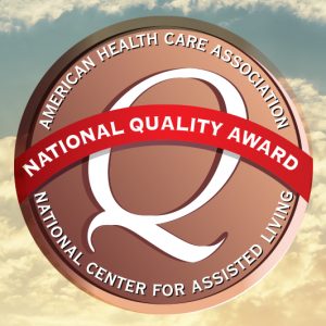 The Cottages Assisted Living & Memory Care National Quality Bronze award