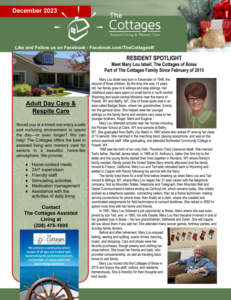 the cottages dec newsletter