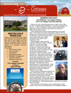 The cottages assisted living newsletter