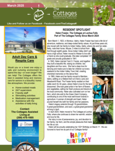 Cottages March 2025 newsletter