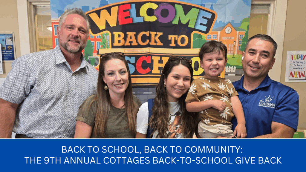 The Cottages Back to School Give Back